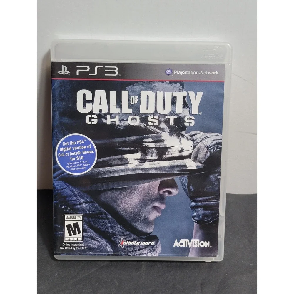 Sony PS3 Call of Duty Ghosts Complete Tested Working PlayStation 3 Activision